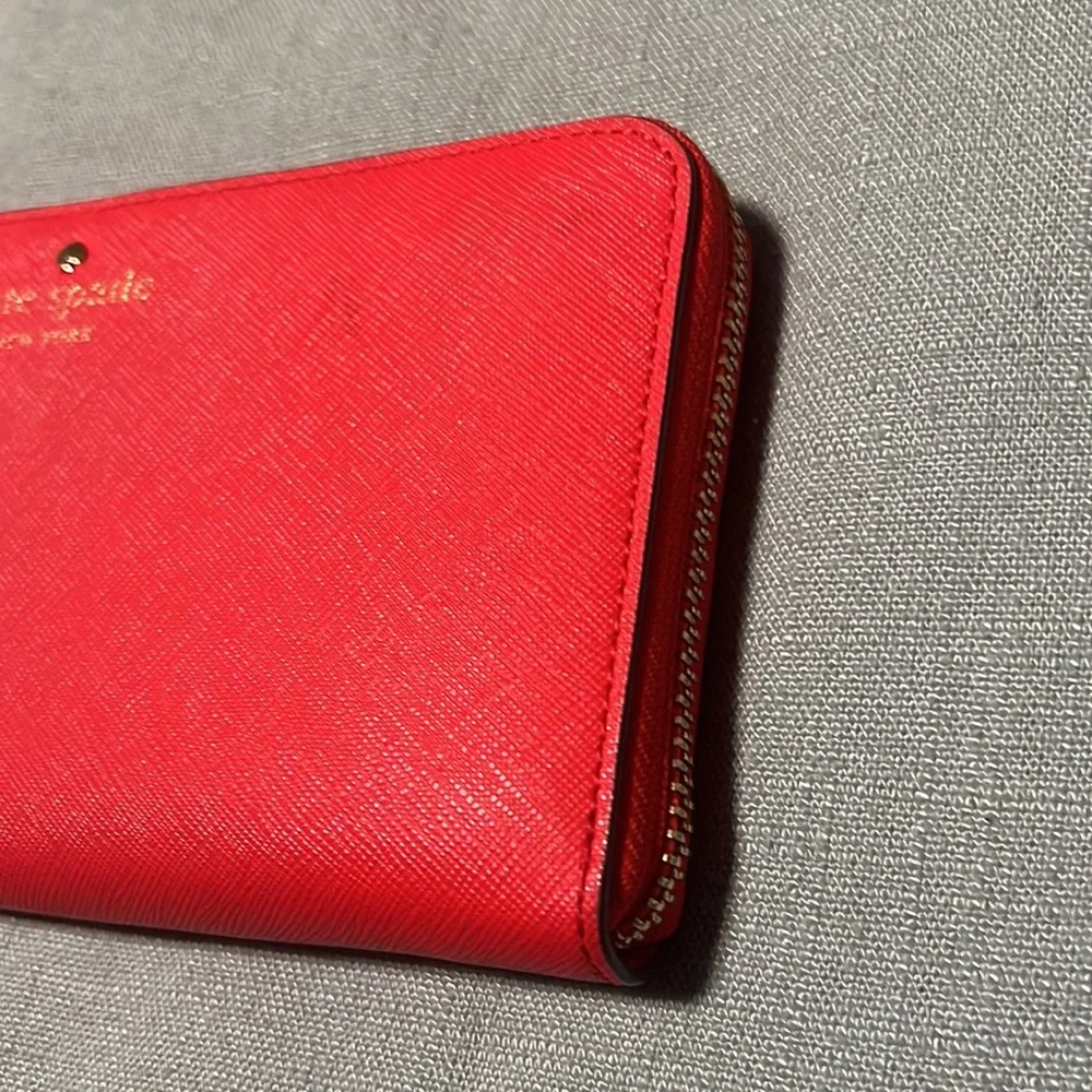 Kate Spade Red Wallet - Picture 8 of 9